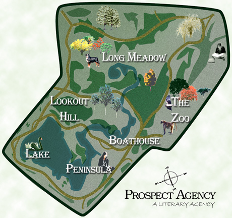 Prospect Agency, LLC - a literary agency - Prospect Park Map